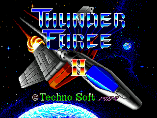 Thunder Force II screenshot 3 for Sega Mega Drive
